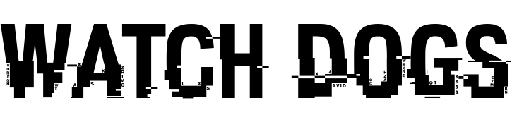 Watch Dogs Font