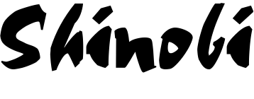 Shinobi Font
