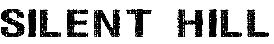 Silent Hill Font