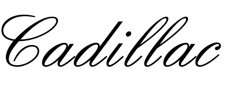 Cadillac Font
