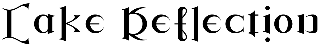 Ambigram Font