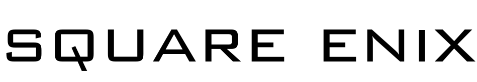 Square Enix Font