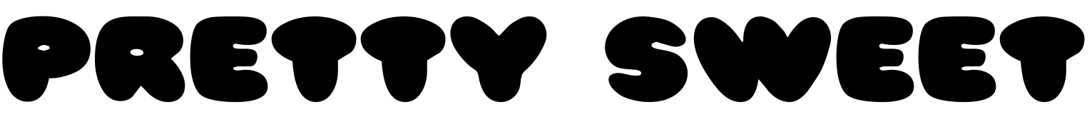 Pretty Sweet Font