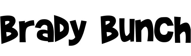 Brady Bunch Font