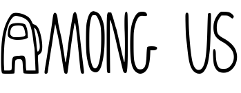 Among Us Font