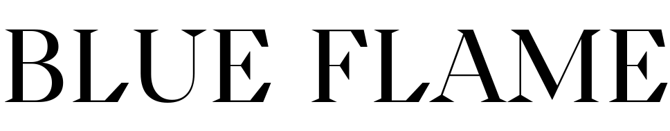 Blue Flame Font