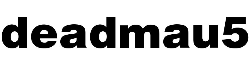 Deadmau5 Font