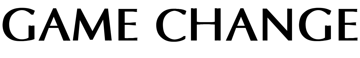 Game Change Font