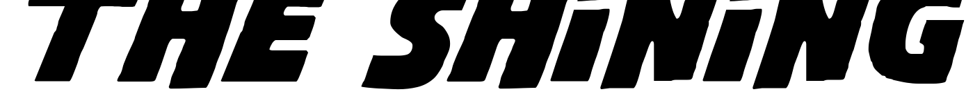 The Shining Font
