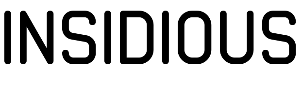 Insidious Font