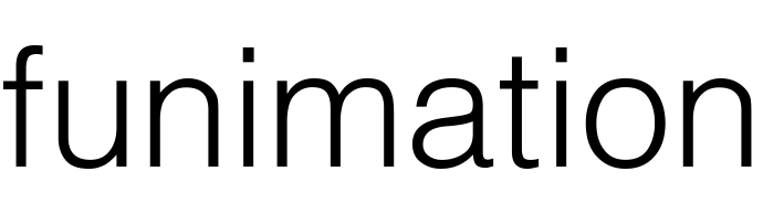 Funimation Logo Font
