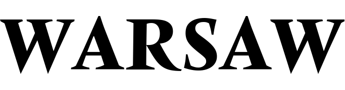 Warsaw Font