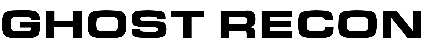 Ghost Recon Font