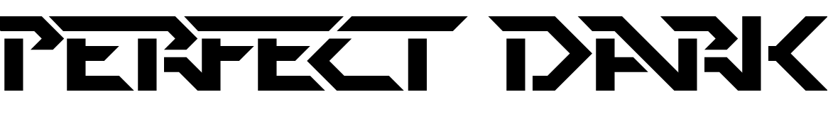 Perfect Dark Font