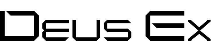 Deus Ex Font