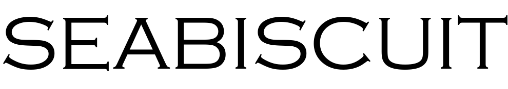 Seabiscuit Font