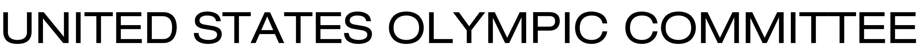 USOC Logo Font