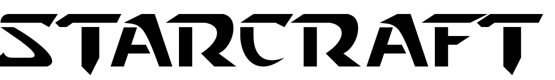 StarCraft Font