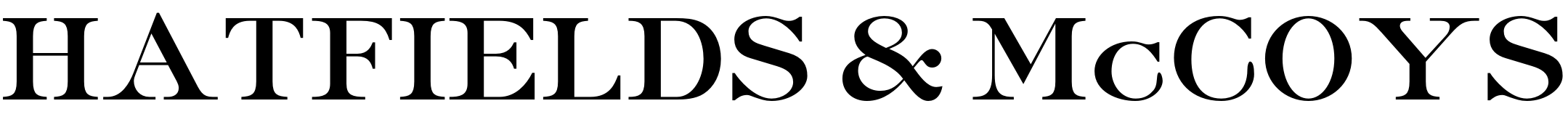 Hatfields & McCoys Font