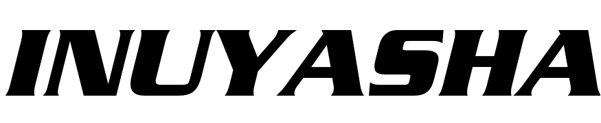 Inuyasha Font