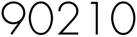 90210 Font
