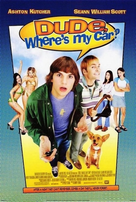 Dude Where's My Car Font