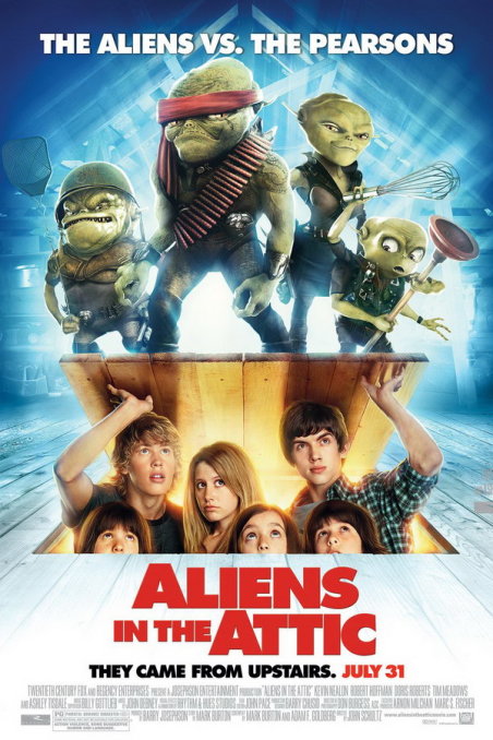 Aliens in the Attic Font