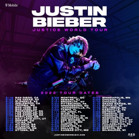 Justice World Tour Font
