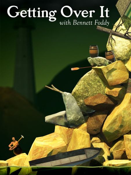 Getting Over It with Bennett Foddy Font