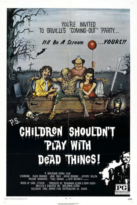Children Shouldn’t Play with Dead Things Font