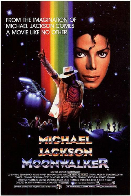 Moonwalker (film) Font