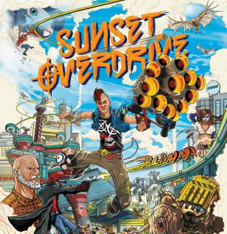 Sunset Overdrive Font