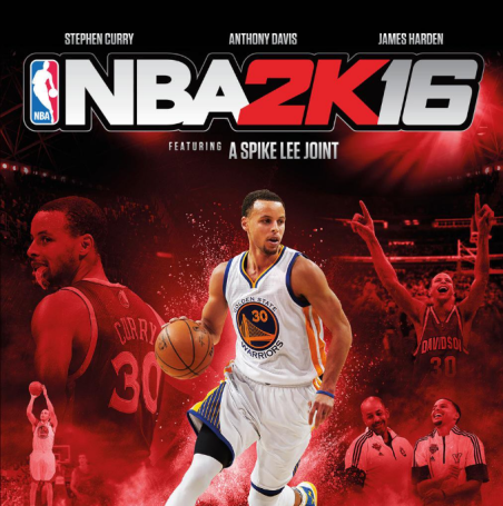 NBA 2K16 Logo Font