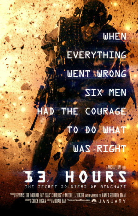 13 Hours (film) Font
