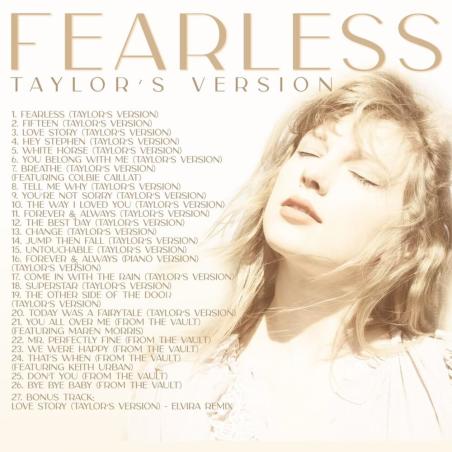 Fearless (Taylor's Version) Font