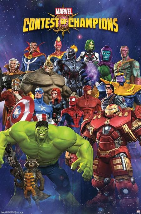 Marvel Contest of Champions Font