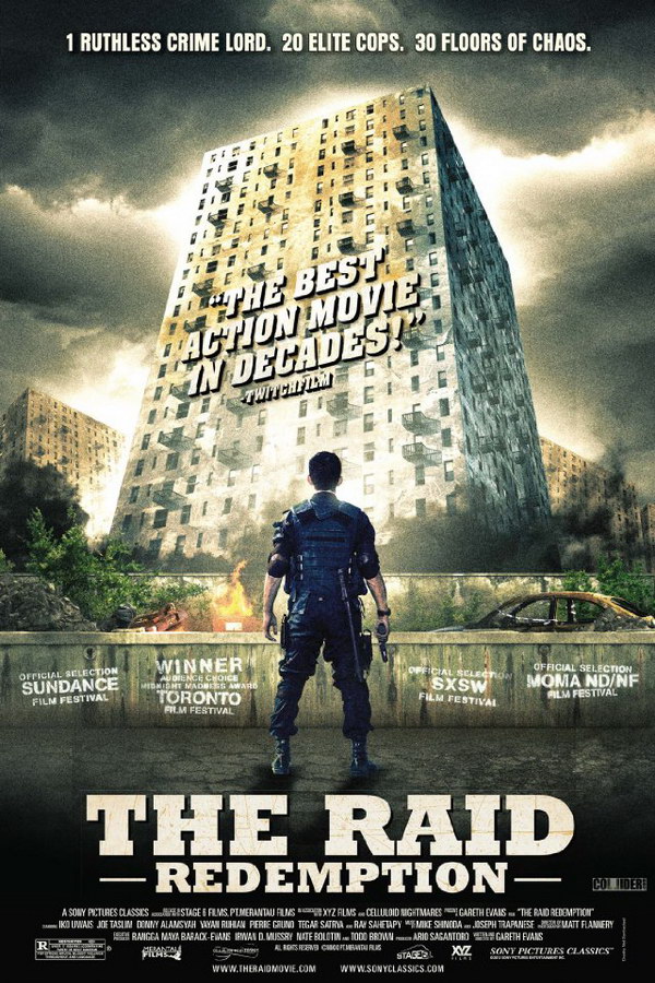 The Raid: Redemption Font